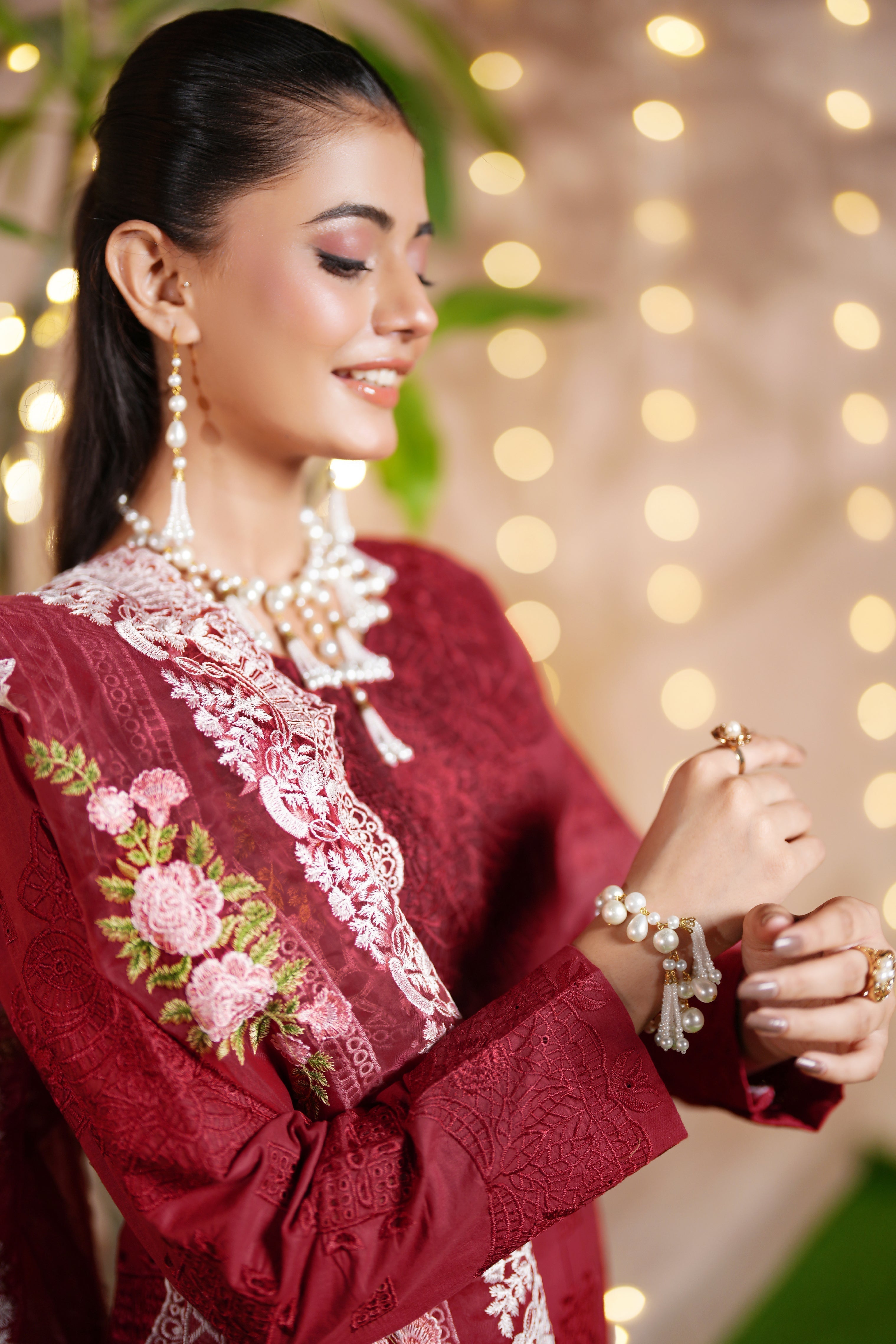 3 Piece Stitched - Aabroo